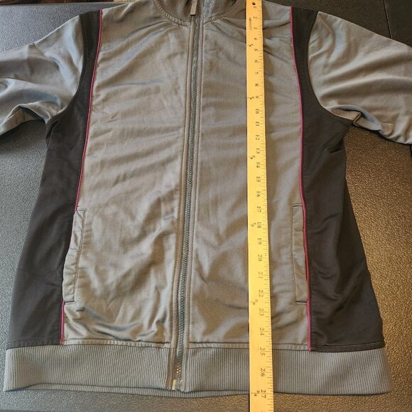 Greendog Boys Track‎ Jacket Full Zip Gray & Black Youth Boys Size XL 20 EUC - Picture 10 of 10